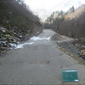 小黒部谷資材運搬道路工事
