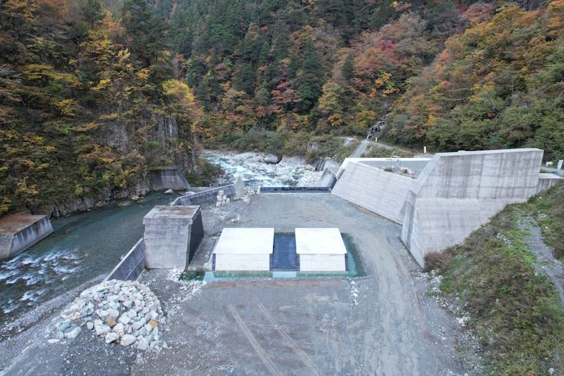 Ｒ５黒薙川第2号下流砂防堰堤工事